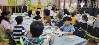 [대술초] 학부모회 재능 기부, 여름과일 모찌떡 만들기 체험 사진